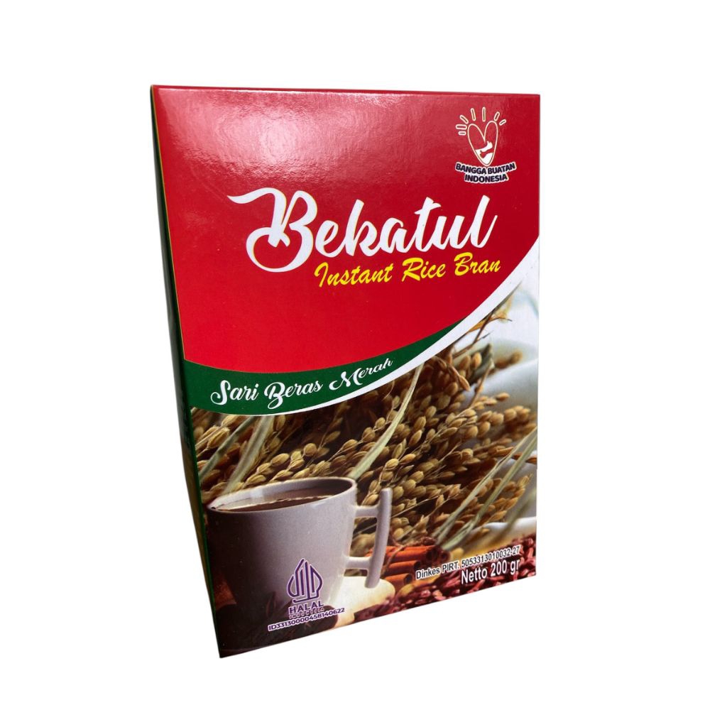 Sereal Sari Beras Merah Bekatul Instan Rice Bran 200gram Laku Sejagat