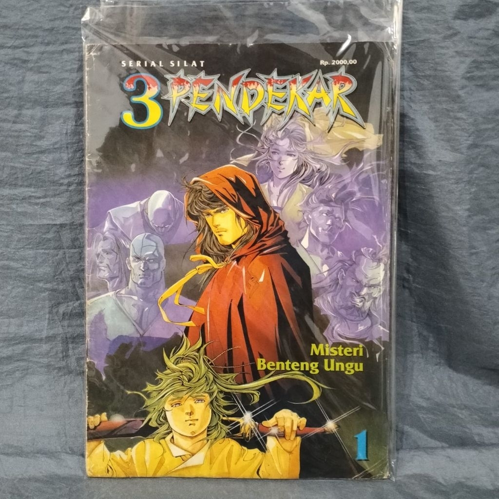 KOMIK BUKU FISIK 3 PENDEKAR NO 1 ORIGINAL LANGKA