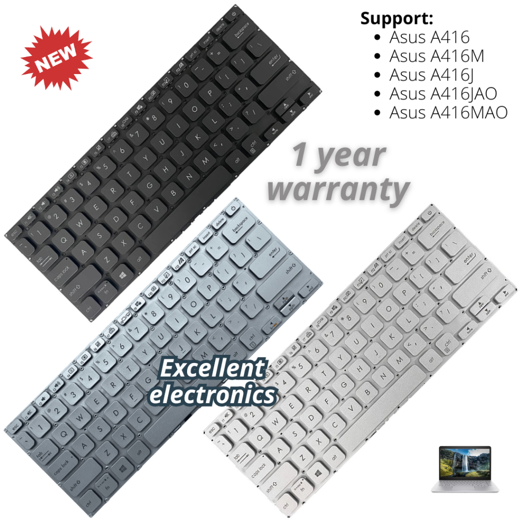 Keyboard Asus A416, Keyboard Asus A416M, Keyboard Asus A416J, Keyboard Asus A416JAO, Keyboard Asus A