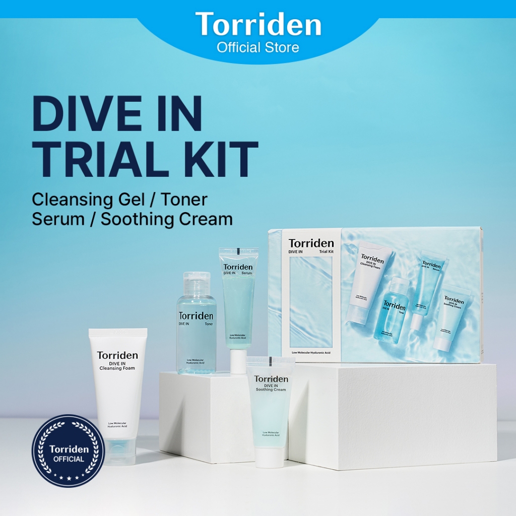 TORRIDEN DIVE IN Skin Care Trial Kit