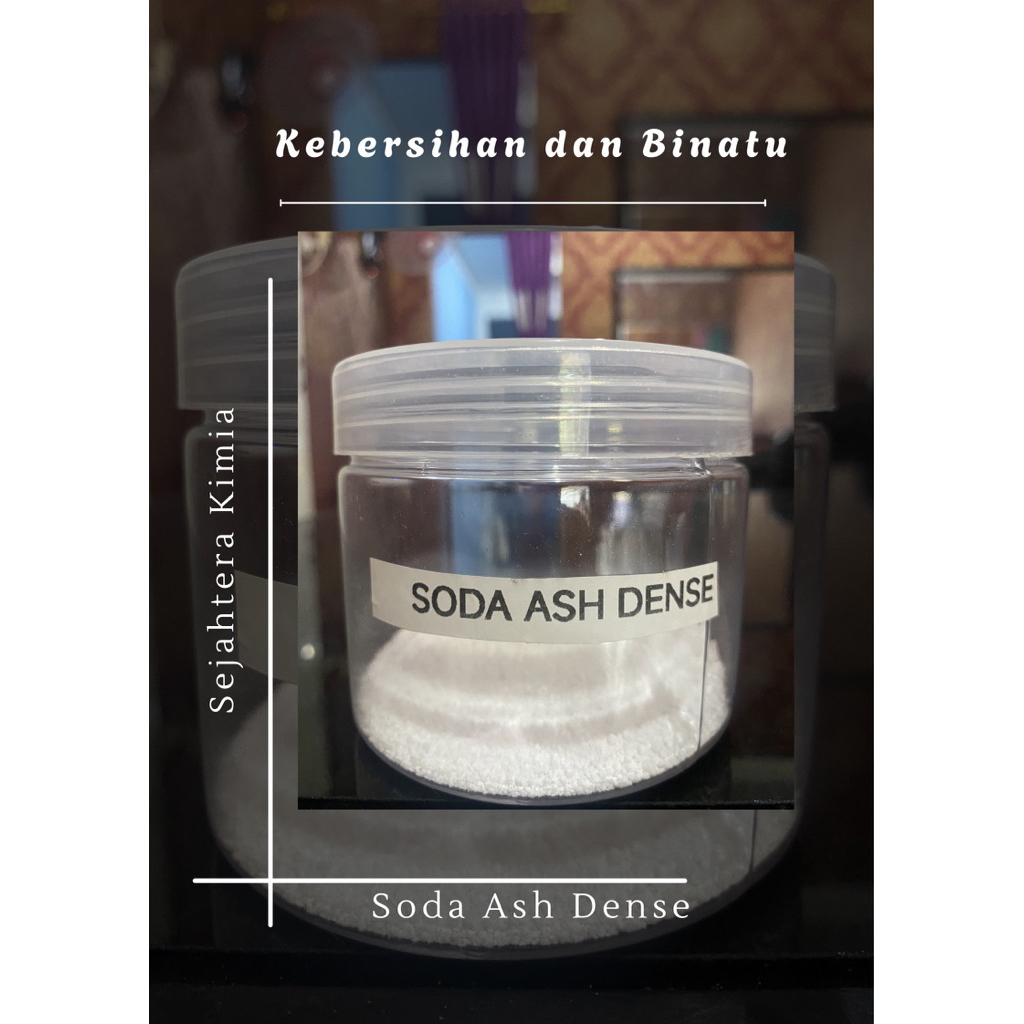 Soda Ash Dense 1KG / Soda Abu 1KG