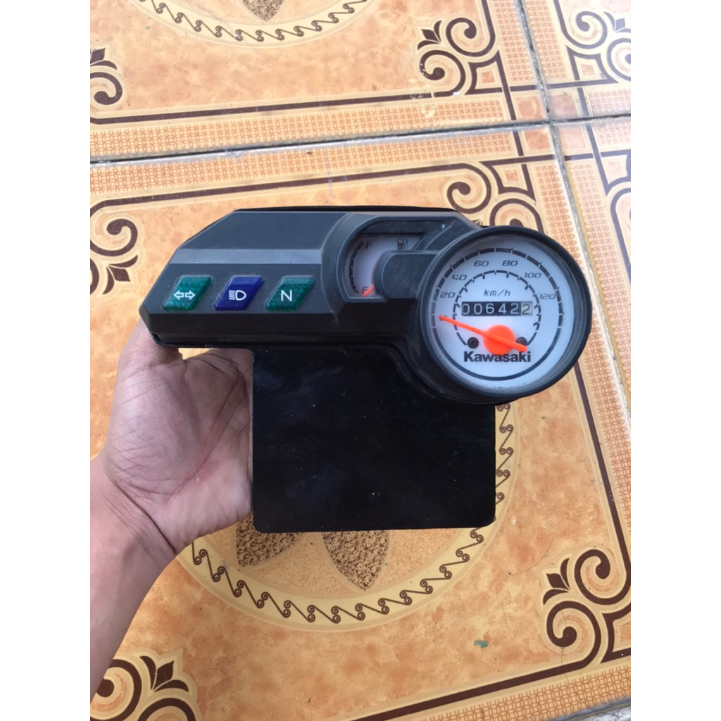 Speedometer Klx bf Dtracker Original Set Breket Custom