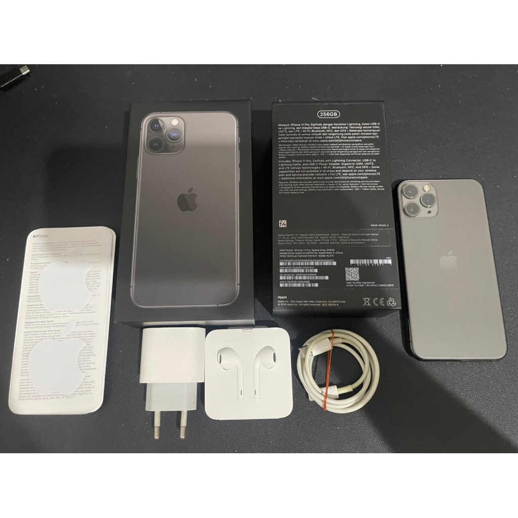 iphone 11 pro 256GB second ibox super mulus