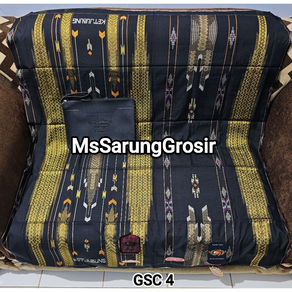 Sarung Ketjubung SKP STG SPM SGD SGW SCP Songket Jahit Tengah