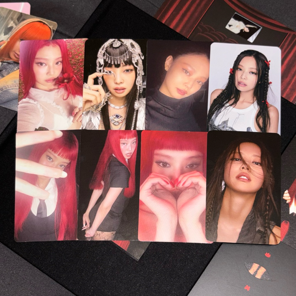 [BACA SLIDE KE 2] READY STOCK PHOTOCARD OFFICIAL BLACKPINK ALBUM JENNIE LISA JISOO RUBY ALTER EGO BO