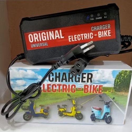 Charger universal Aki Battery Sepeda Listrik 48V12Ah Selis murai unity Antelope