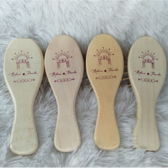 Souvenir Sisir Wooden Comb Kayu Rustic Sisir Hampers Gift Hotel Sisir Minimalis Custom Sablon