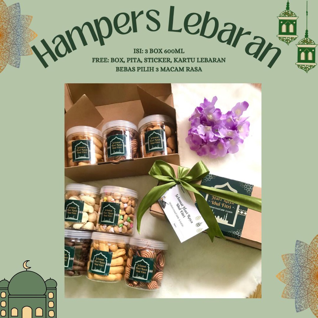 hampers lebaran / hampers snack lebaran / hampers kue / hampers