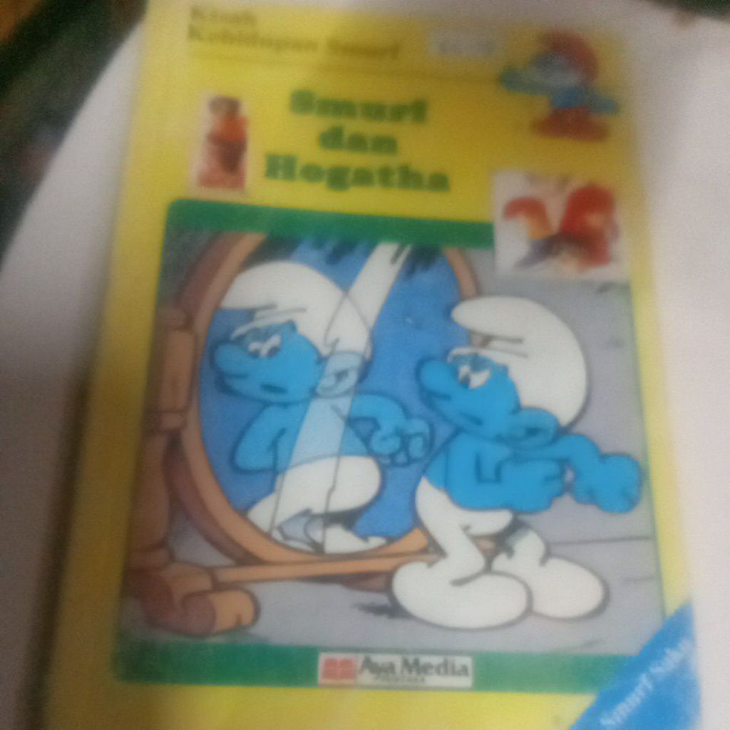 buku cerita SMURF dan HOGATHA BO-19