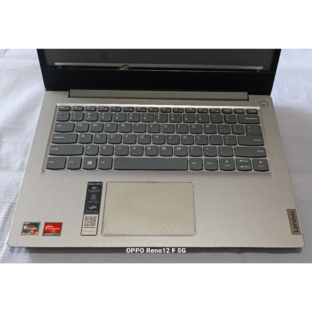 Casing Case Laptop Lenovo Ideapad Slim 3 14ADA05 Fulset bonus keyboard bawaan