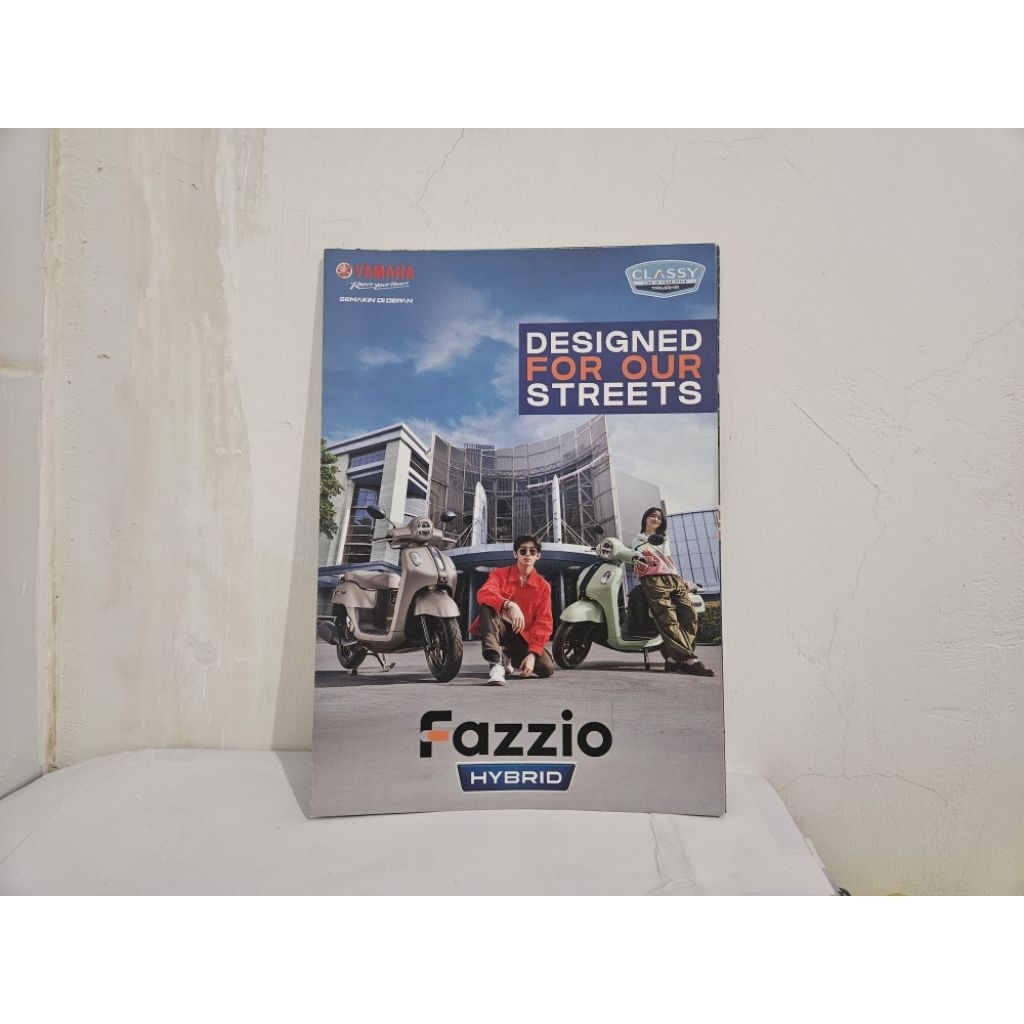 brosur katalog motor yamaha fazzio 2024 leaflet