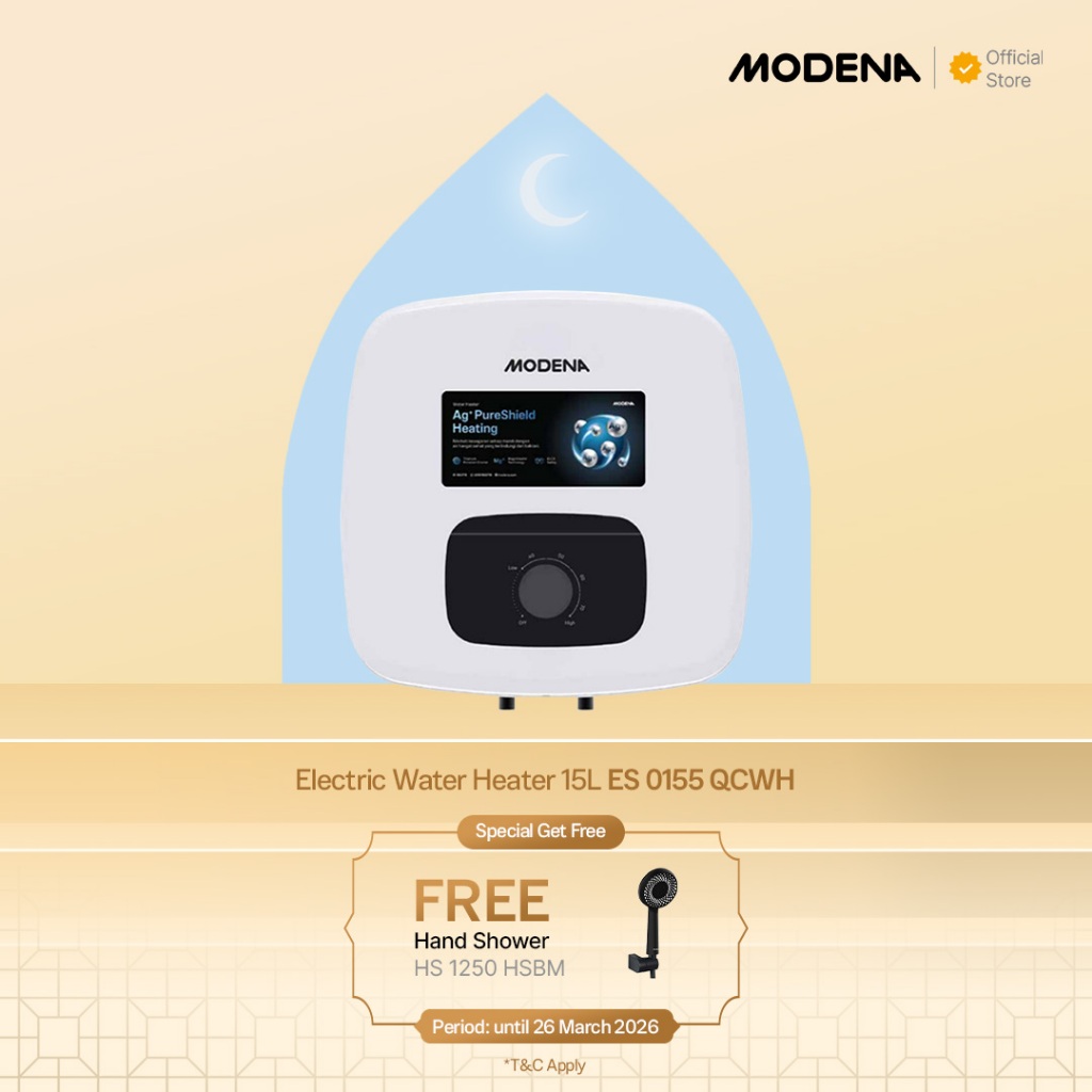 NEW PORODUK MODENA ELECTRIC STORAGE WATER HEATER 15L ES 0155 QCWH