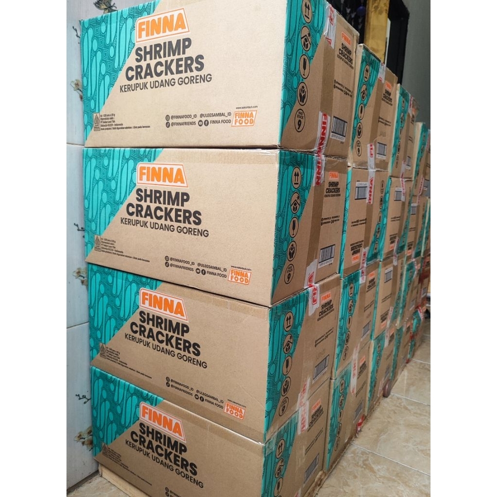 Krupuk Udang Goreng Finna 60 pcs