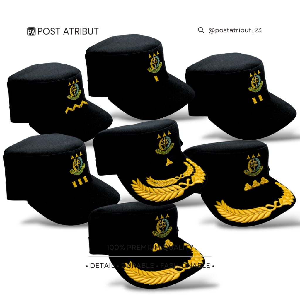 Topi Lapangan Type Komando Kejaksaan RI / Topi Komando Lapangan / Topi Jaksa-Kejaksaan / Topi Kejaks