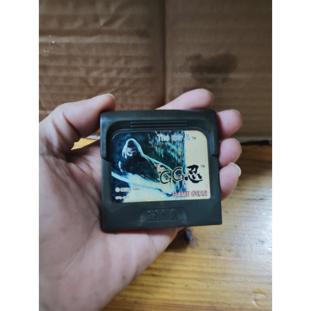 kaset game Sega game gear GG Shinobi