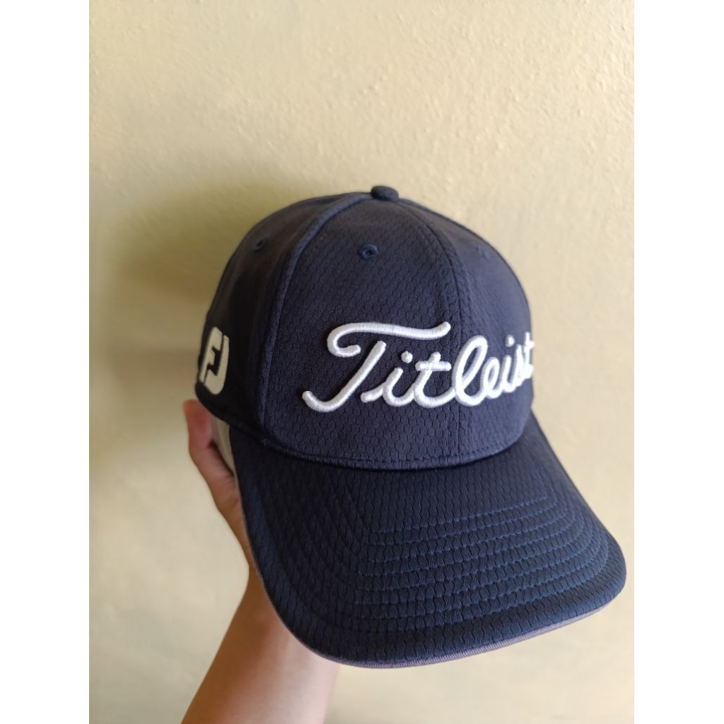 topi golf pria titleist golf ori second terbaik