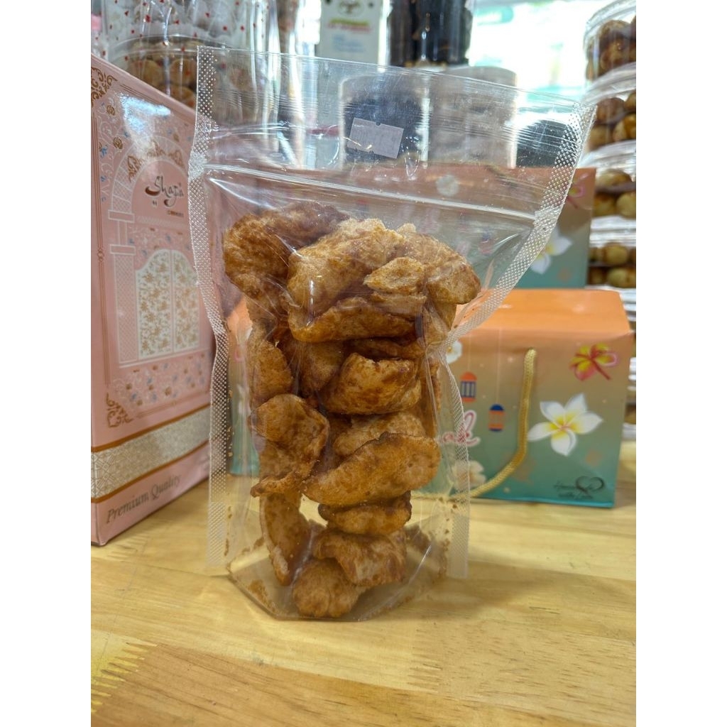 Kerupuk udang pedas manis