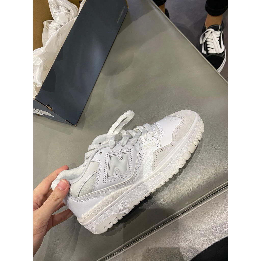 (preloved) Sepatu NEW BALANCE 550 White Grey Toe