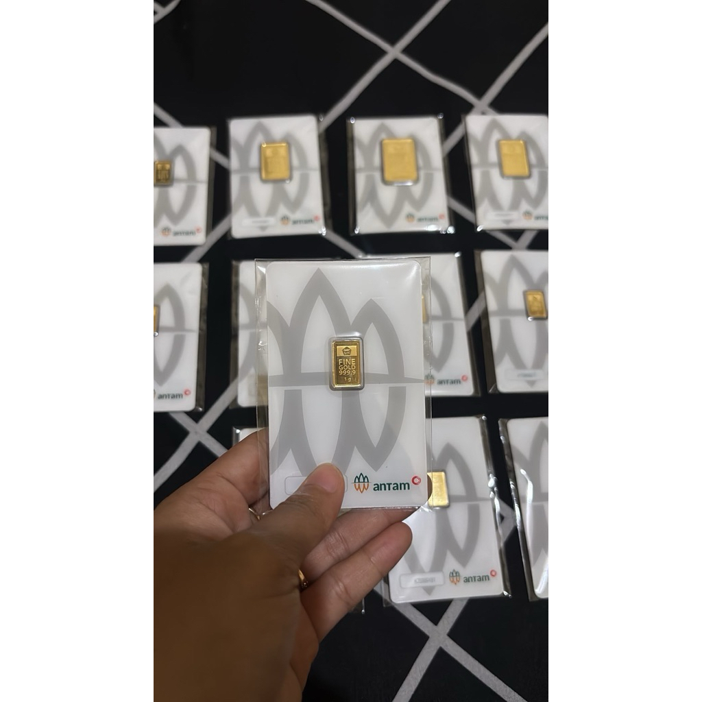 Logam Mulia Antm Emas 1 Gram - Murni 24 Karat