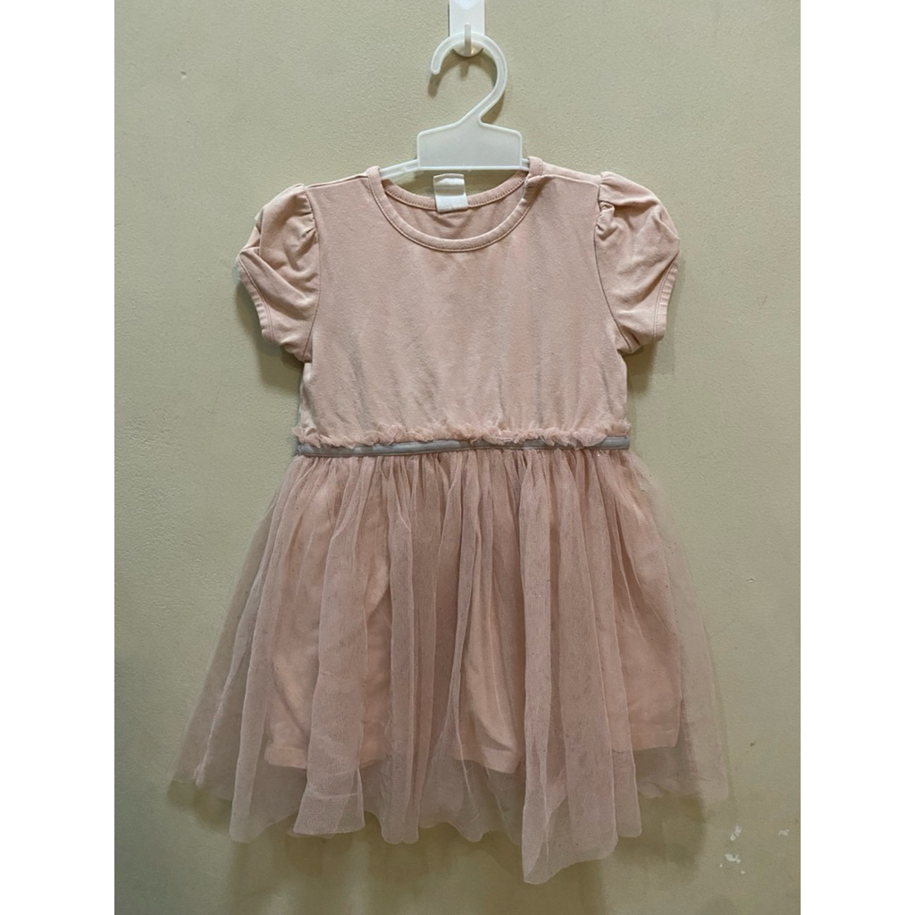 preloved Dress pesta anak size 1-2 tahun