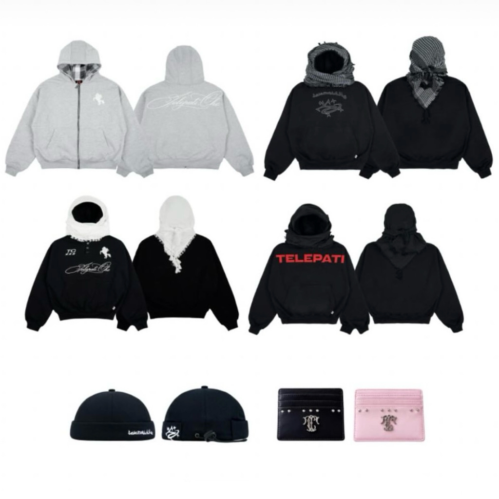 [ORIGINAL 100%] TELEPATI.CHE HOODIE BOXY//TSHIRT TELEPATI.CHE EDITION