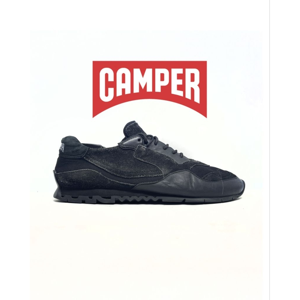 Sepatu CAMPER Sneakers Full Black Size 42