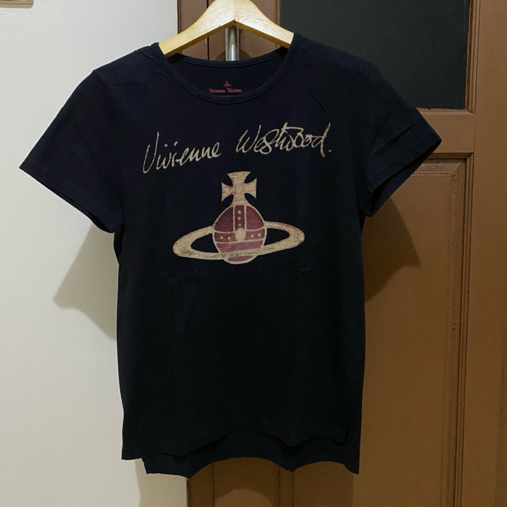 Vivienne Westwood Red Label Big Logo T-shirt Authentic