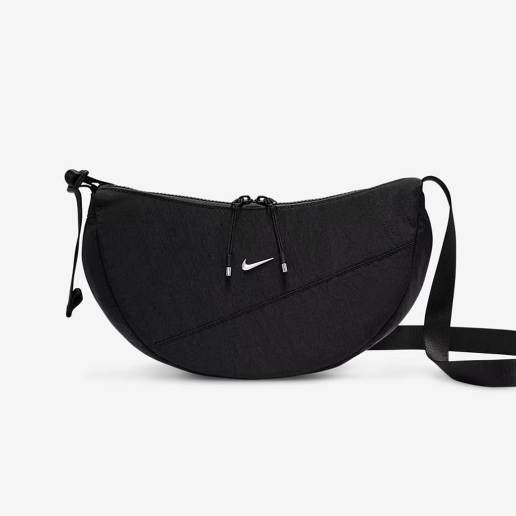 Nike Aura Crescent CrossBody Sling Bag Black ORIGINAL