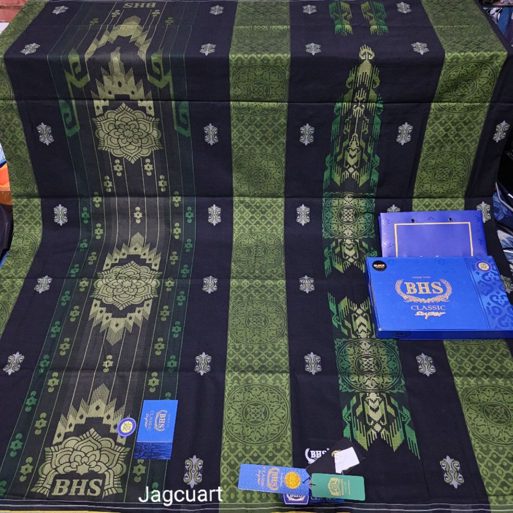 Promo Sarung BHS Classic Songket Gold | Silver | Bronze Asli Terbaru Murah