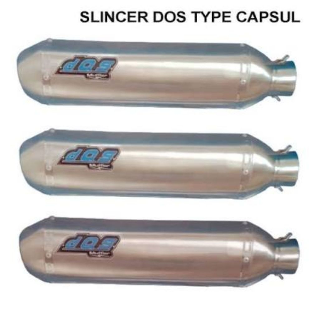 Silincer Knalpot Dos Kapsul Stainlis Diameter 50 Termurah