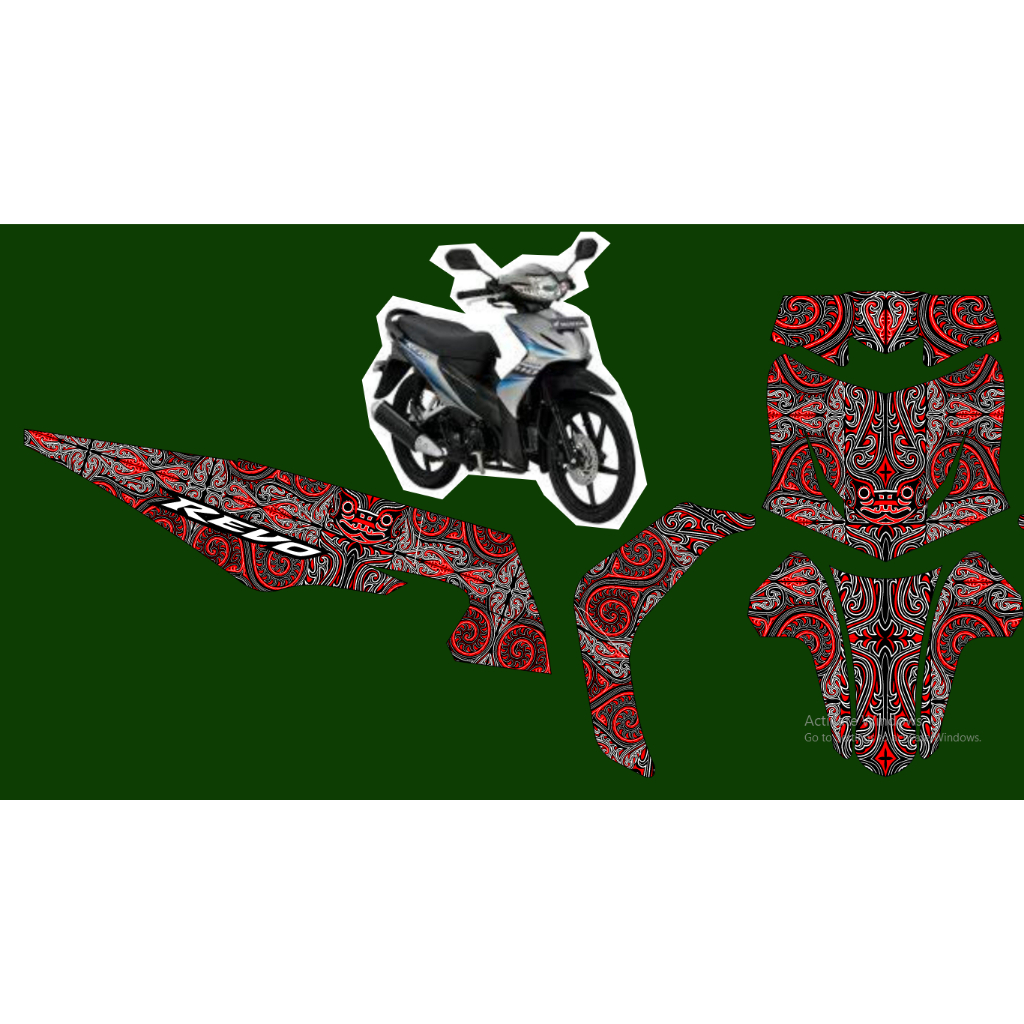 STICKER CUSTOM [chat] DECAL STIKER REVO ABSOLUTE FULLBODY GRAFIS GORGA BATAK [SC2GB] STIKER PRINTING