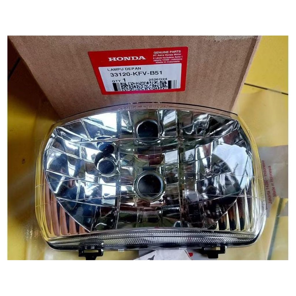 reflektor lampu depan legenda 2 original ahm