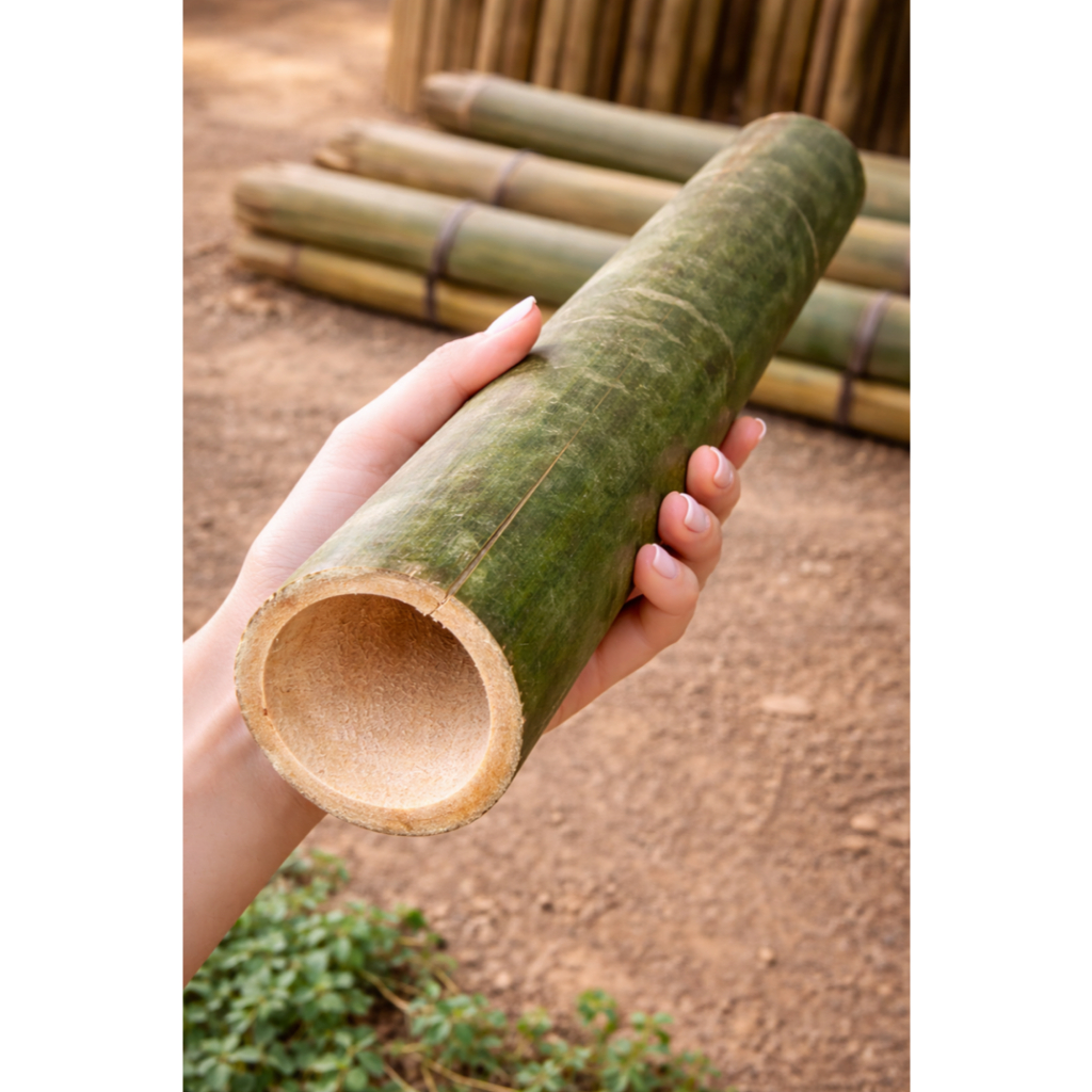 1 Ruas Bambu Tua Superan Panjang 50-70cm Bambu Tali Tua Superan Serat Merah Arku Bahan Layangan