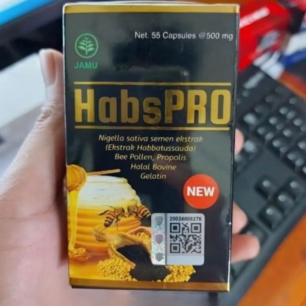 Habspro 55Kapsul Original 100% Bpom