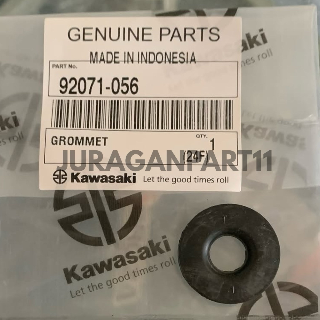KARET GROMET BODY TENGAH BODY SAMPING NINJA ORIGINAL 92071-056