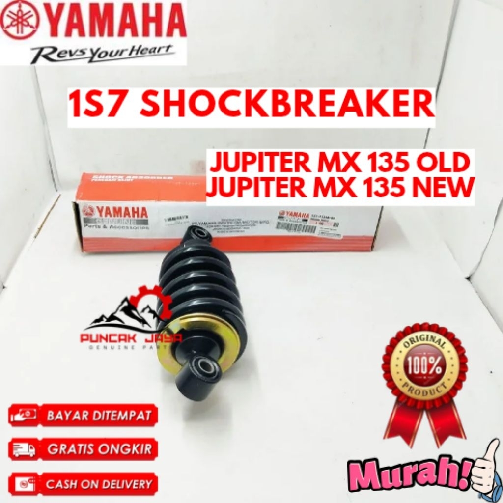 SHOCKBREAKER ORIGINAL YAMAHA KODE 1S7, SHOCKBREAKER JUPITER MX 135 OLD, SHOCKBREAKER JUPITER MX 135 