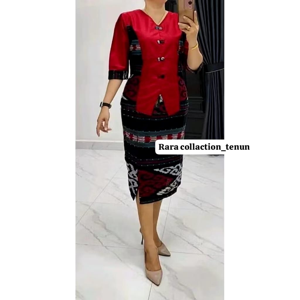 ONE SET ROK PENDEK KEKINIAN || BAJU PESTA GEREJA MIX