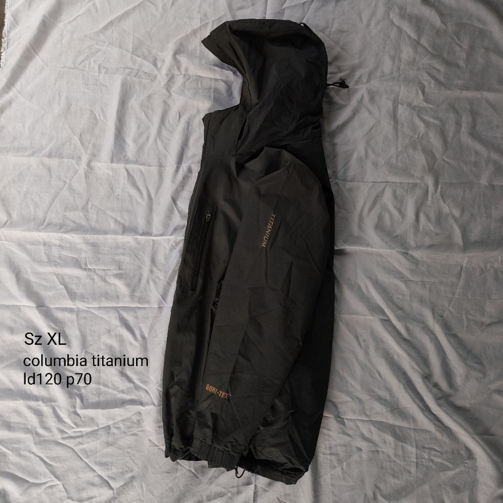 gorpcore jacket columbia titanium