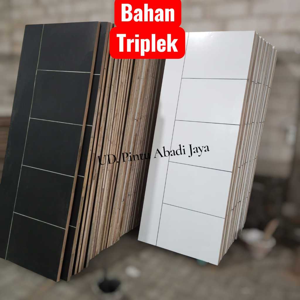 Pintu Rumah Minimalis E / Pintu Bahan Triplek / Pintu Kost