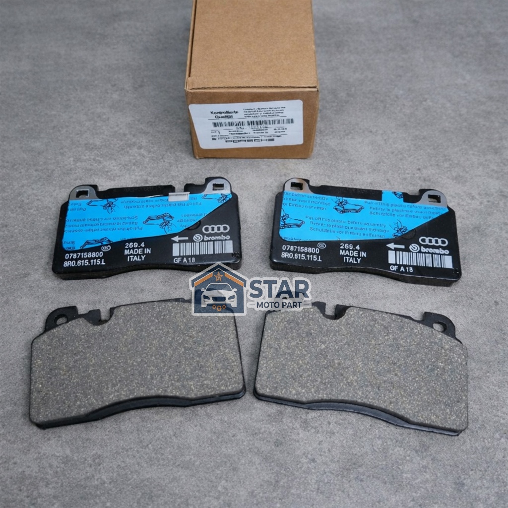 KAMPAS REM DEPAN PORSCHE MACAN 2.0 2000cc ORIGINAL FRONT BRAKE PAD PORSCHE MACAN 9A769815100