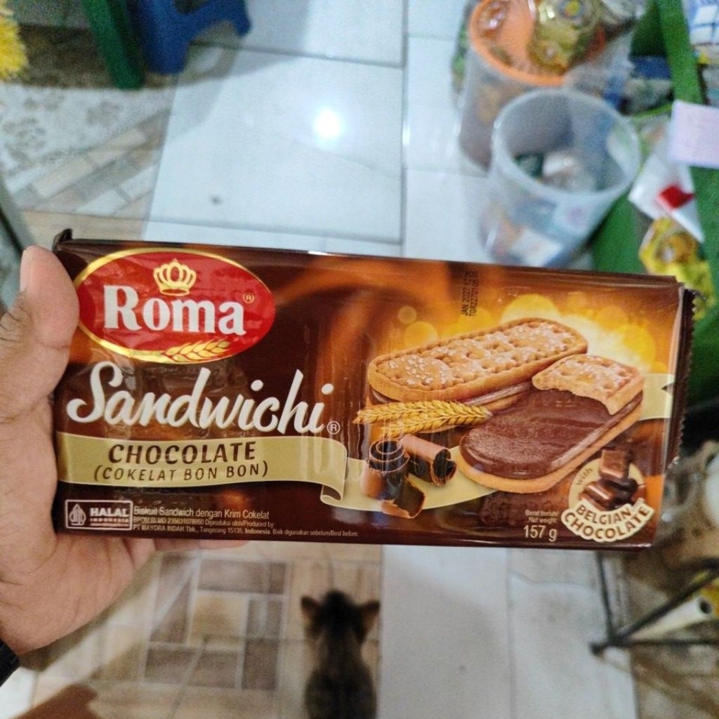 roma Sandwich/roma Sandwich coklat/roma biskuit