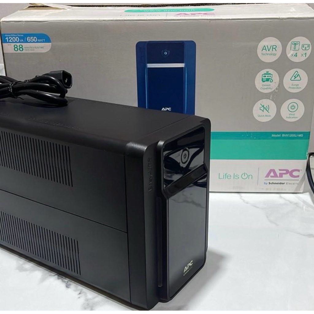 APC UPS Schneider 1200VA 650Watt