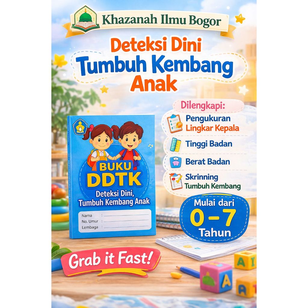 BUKU DETEKSI DINI TUMBUH KEMBANG (DDTK) ANAK PAUD/TK