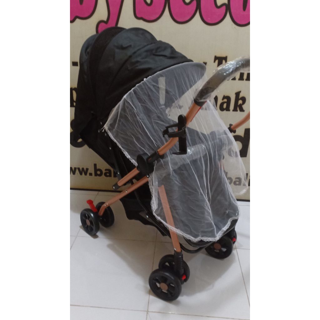 Stroller Beige Reversible New