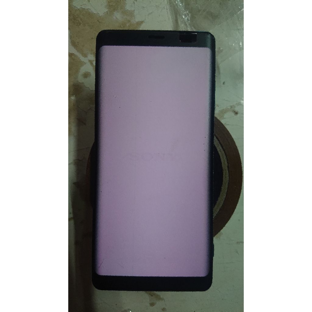 lcd xz3 minus (bukan unit utuh)