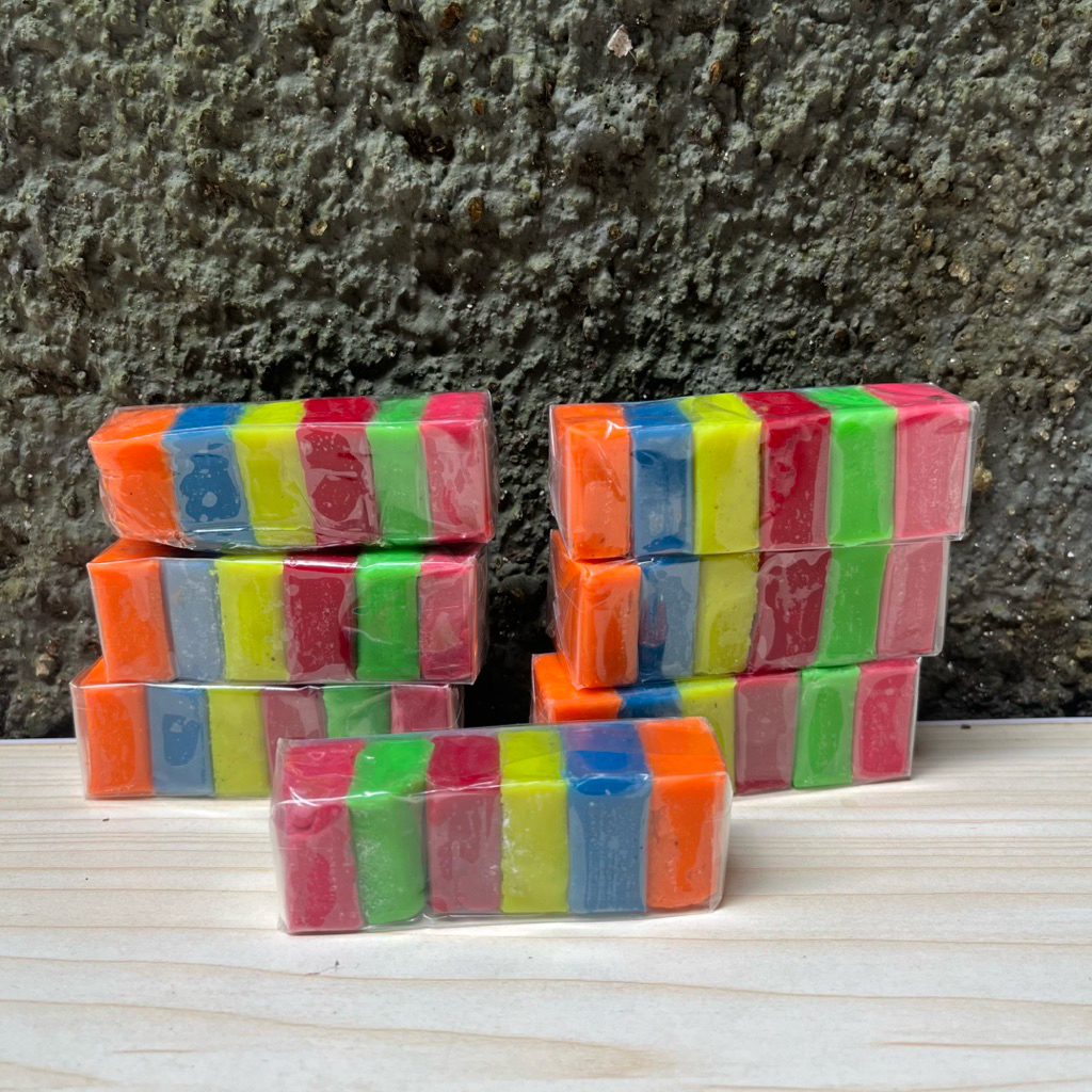 Lilin Plastisin 1 pack/Mainan Edukasi Anak Warna Cerah Isi 6 Warna