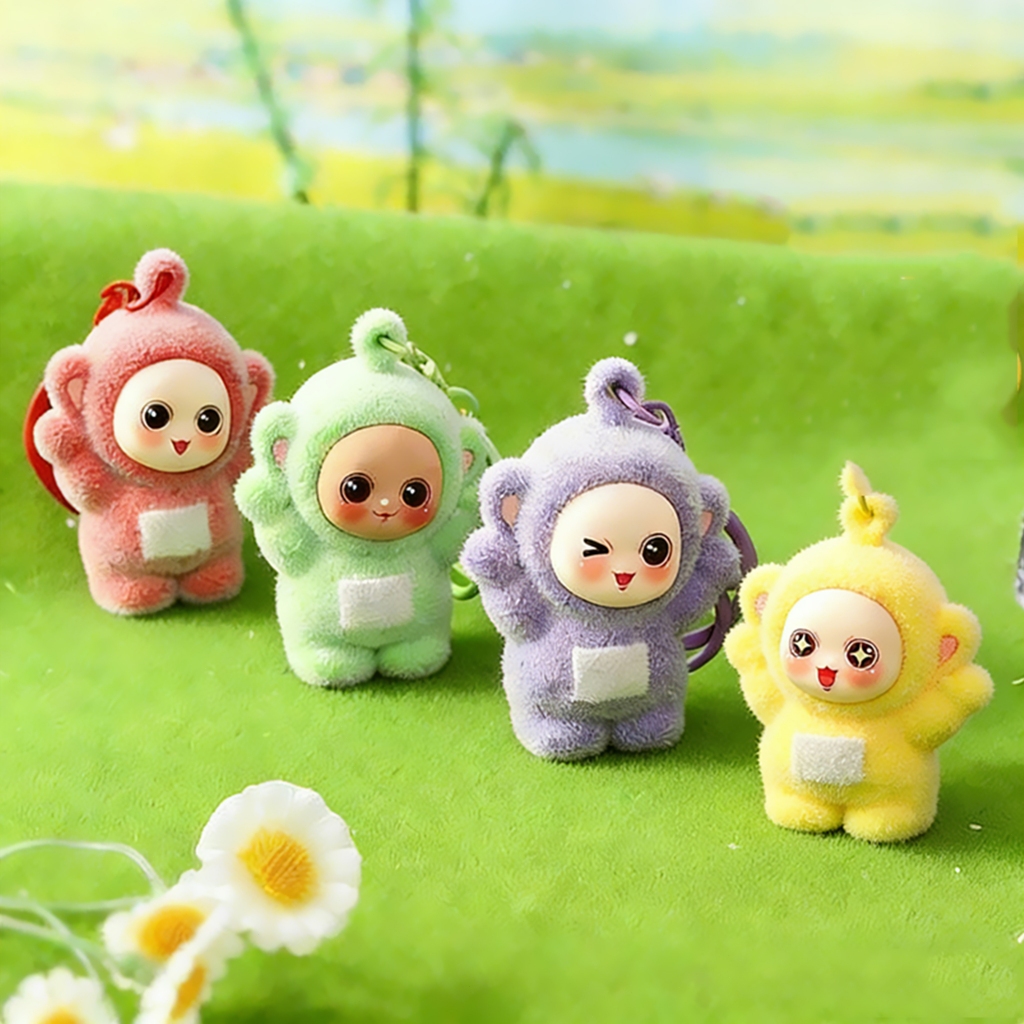 Gantungan Kunci Kartun Teletubbies / Gantungan Kunci Teletubbies Keychain Siap Kirim