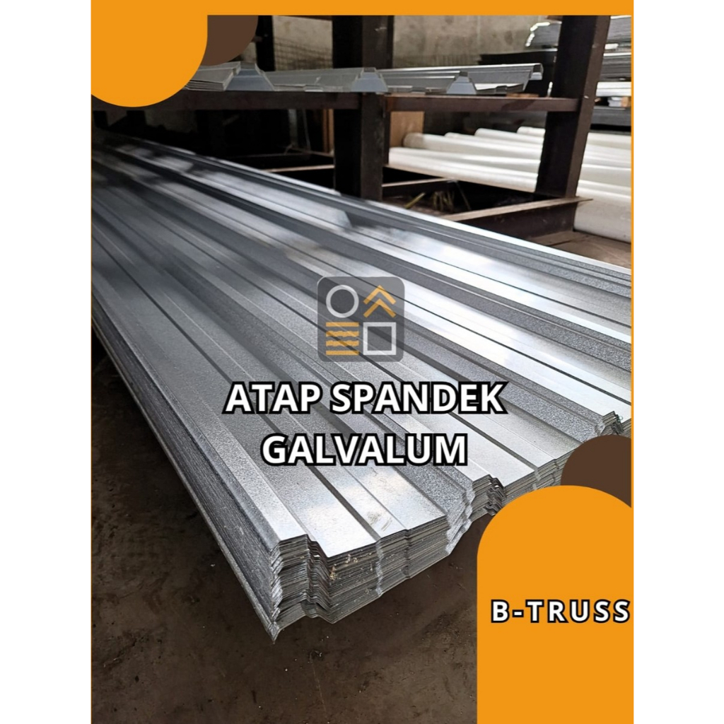 Bestruss Atap Galvalum Spandek B-TRUSS 0.3Mx750