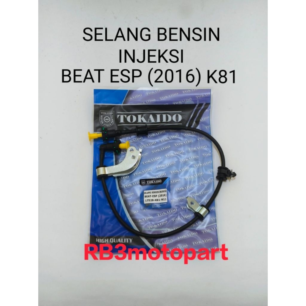 SELANG BENSIN INJEKSI SELANG INJEKTOR BEAT ESP (2016) K81 TOKAIDO