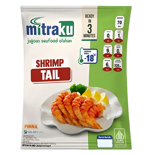 MITRAKU SHRIMP TAIL 450GR